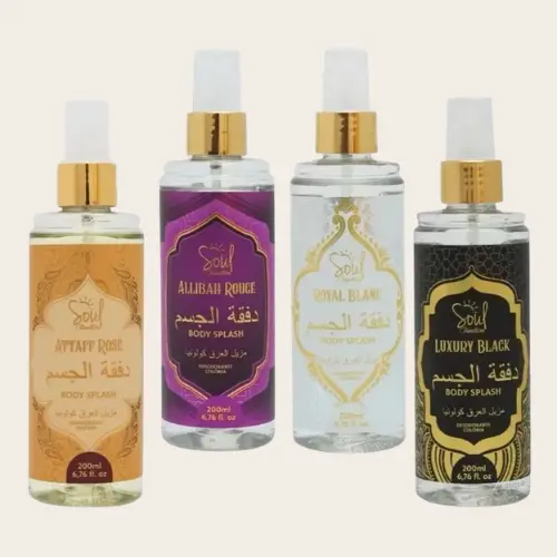 Body Splash Soul Arabe Perfume Desodorante Colônia Corporal kit