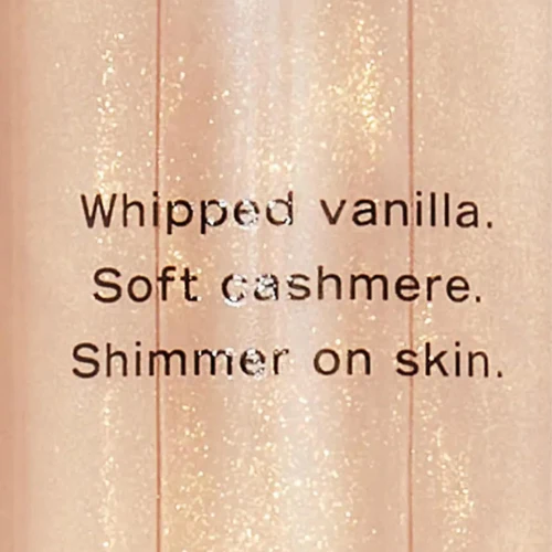 Victoria's Secret Bare Vanilla Shimmer Body Splash 250ml text (1)