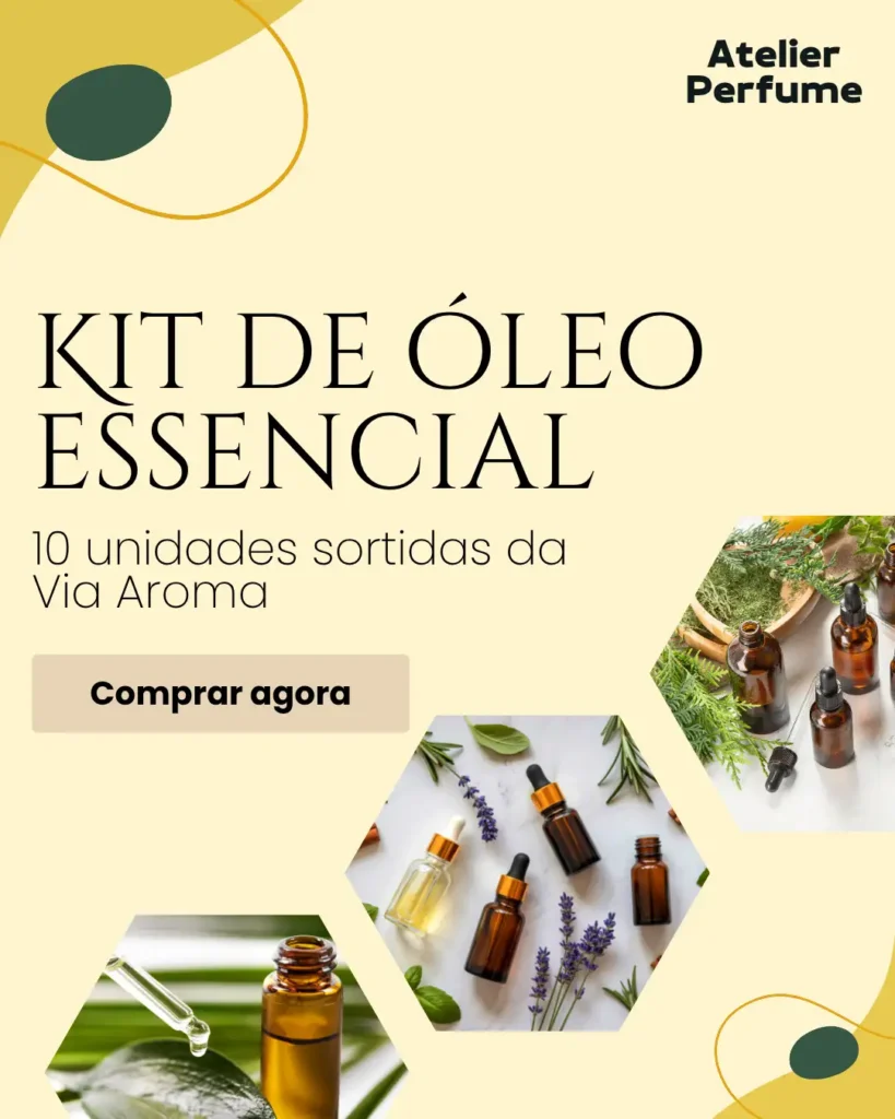 kit de óleos essenciais via aroma